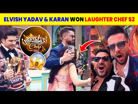 Elvish Yadav Wins Laughter Chef 2 🏆😱 | Elvish & Karan Kundrra Become Laughter Chef Winners!