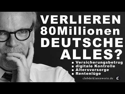 Enthüllt: Legal betrogen – Wie 80 Millionen Deutsche um ihre Altersvorsorge gebracht werden