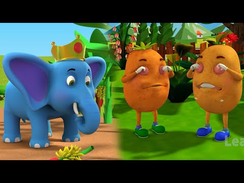 Aloo Kachaloo Beta & Hathi Raja Kahan Chale | आलू कचालू बेटा और हाथी राजा | Lead Kids Fun | Rhymes