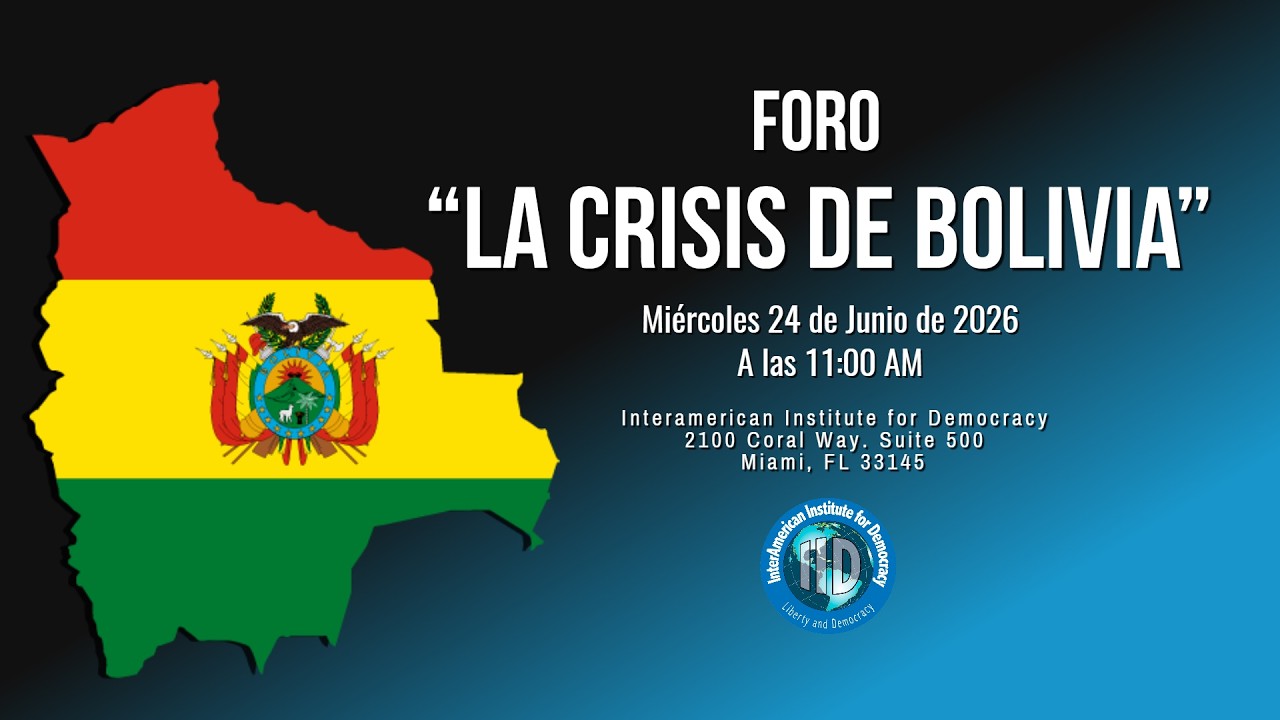 Foro “La crisis de Bolivia”