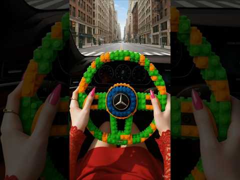 Rainbow LEGO Steering Wheel ASMR ๐โจ | Satisfying Build & Spin