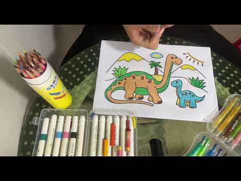 TÔ MÀU BỨC TRANH NHIỀU MÀU SẮC PHẦN 3