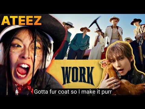 ATEEZ(에이티즈) - 'WORK' Official MV REACTION 🐔💰 | sillypak