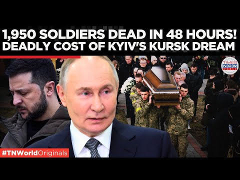 Heavy Losses for Ukraine in Kursk, Russian Air Strikes Destroy Military Infra | Times Now World