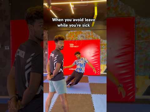 When you avoid leave while you're sick #workoutmotivation #fitnessmotivation #gymmotivation #kochi