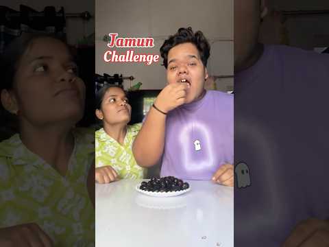 My Sister Vs Me : Who will make the best food from jamun #shorts