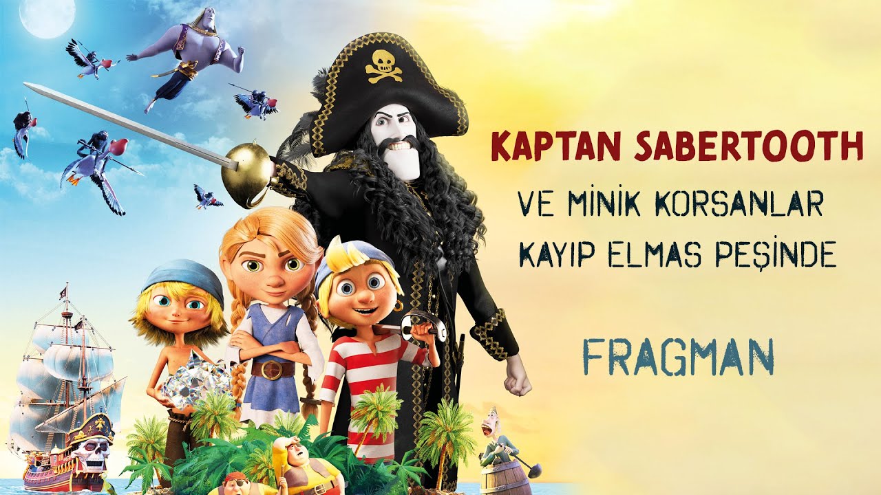 Kaptan Sabertooth ve Minik Korsanlar Kayıp Elmas Peşinde Fragman önizlemesi