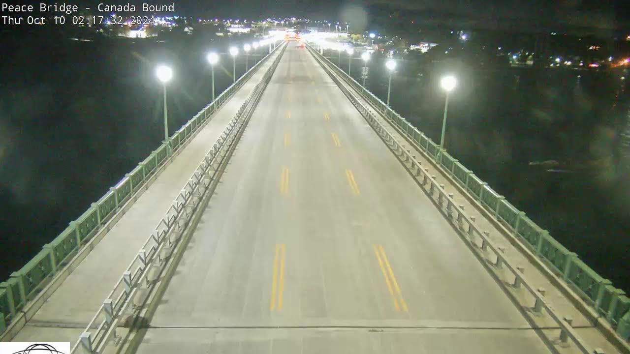 Peace Bridge - Canada Bound webcam