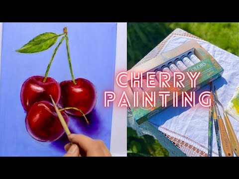 Oil Painting For Beginners/Cherry Painting