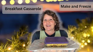Breakfast Casserole, Make and Freeze