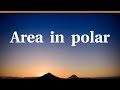 Polar Coordinates Area Calculations
