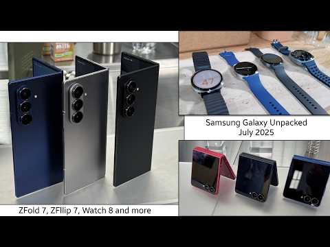 Samsung Z Fold 7, Z Flip 7 - An Ultra Fold Redesign!