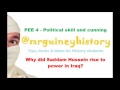 Saddam Hussein's Rise to Power
