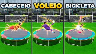 CABECEIO, VOLEIO E BICICLETA!! *EMOCIONANTE ATÉ O FIM NO PULA-PULA 😱