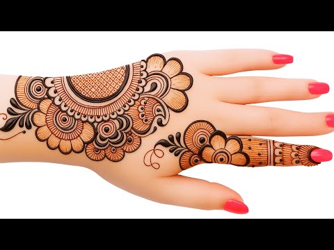 New Full Hand Mehndi Design 2025 | Arabic + Stylish Mehndi for All Occasion back hand #mehndi