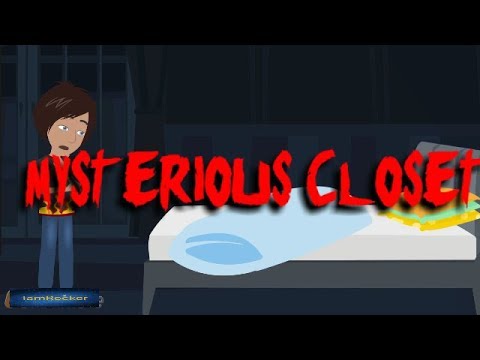 Mysterious Closet-Scary Story(Animated in Hindi) |IamRocker|