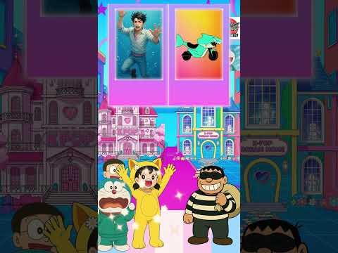 Nàng tiên cá Shizuka đối đầu với chaien #doreamongame #doreamon