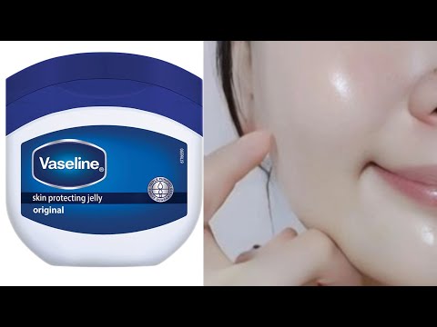 Vaseline petroleum jelly for face whitening | Vaseline on face | Vaseline petroleum jelly uses