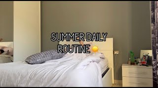 SUMMER DAILY ROUTINE - 2023
