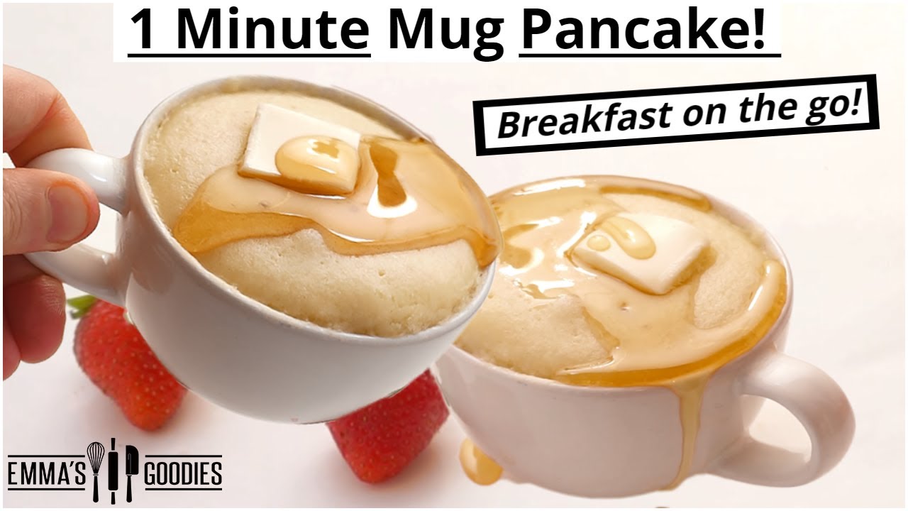 Fluffy Pancakes in 1 minute Back To School Breakast