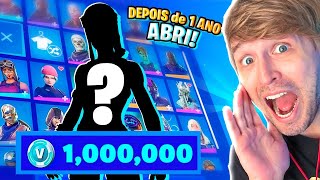 ENTREI na MINHA CONTA de R$ 100.000 depois de MUITO TEMPO... (TEMPORADA 1) Fortnite