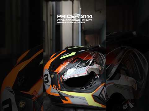 Vega offroad helmet-₹2114✅ #bike #trending #shorts #viral #modified #offroad
