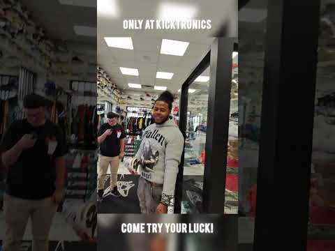 Only at Kicktronics 👟 Come try your LUCK 🍀 #mysterybox #mystery #designer #lucky #keymaster