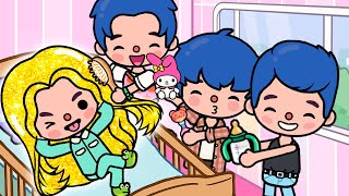 I Got Adopted Into An All Boys Family 👦👨‍👦 Toca Life Story | Toca Boca