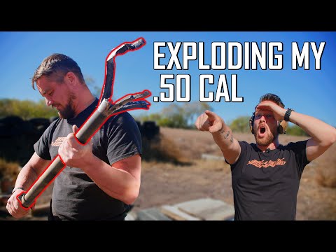 Exploding a .50 Cal Barrel Apart! - Ballistic High-Speed