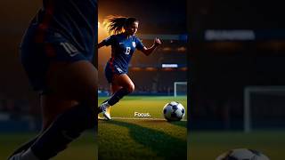 Slow Motion Women Soccer USA 🇺🇸⚽ | Pure Power #Shorts #soccer #nfl #womeninsports