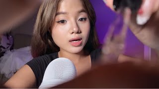 ASMR Eye Cleaning For Sleep 👁️💤 (personal attention ,visual triggers)