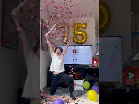 Celebrating my biggest goal yet… (emotional 🥹)