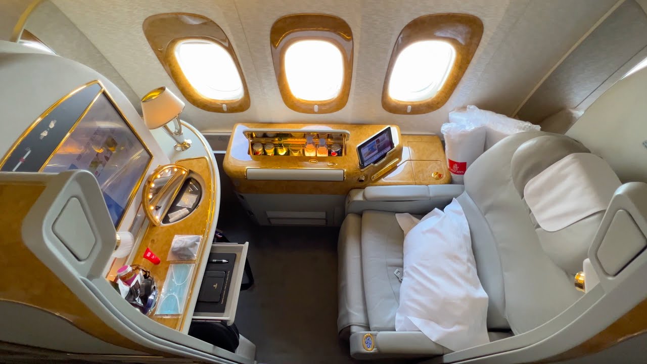 EMIRATES FIRST CLASS Maldives to Dubai trip report (amazing experience)