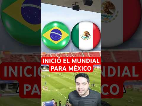 🔥 MÉXICO hace PARTIDAZO y COMPITE ante BRASIL en el MUNDIAL SUB 20 #seleccionmexicana #mundialsub20