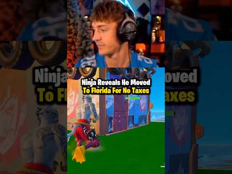 How Ninja Pays No Taxes #ninja #fortnite #trending