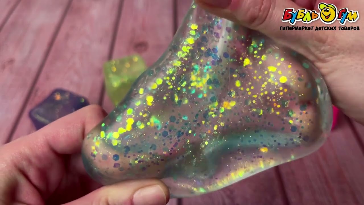 Игрушка Крутой замес Супергель куб в ассортименте - видео