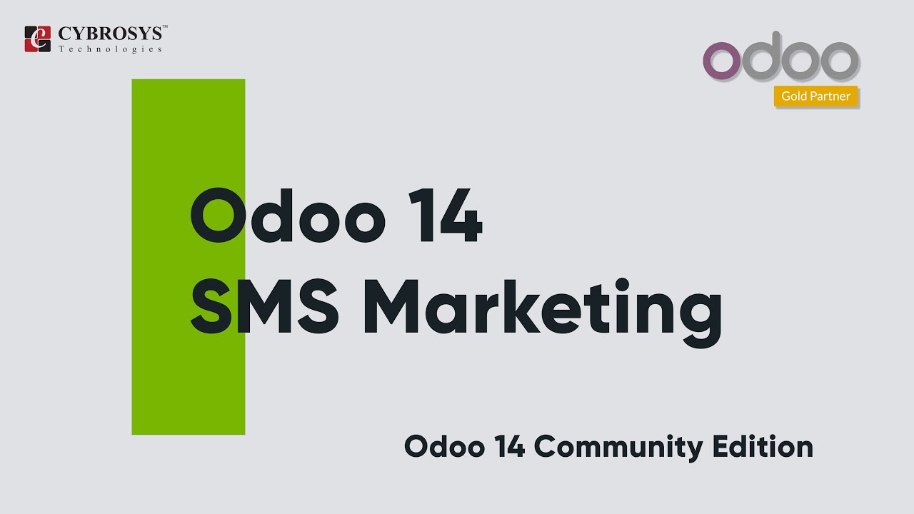 Odoo 14 SMS Marketing | Odoo Community Edition | 3/1/2021

SMS marketing is the best marketing strategy to boost sales. A well-developed SMS marketing strategy can increase the ...