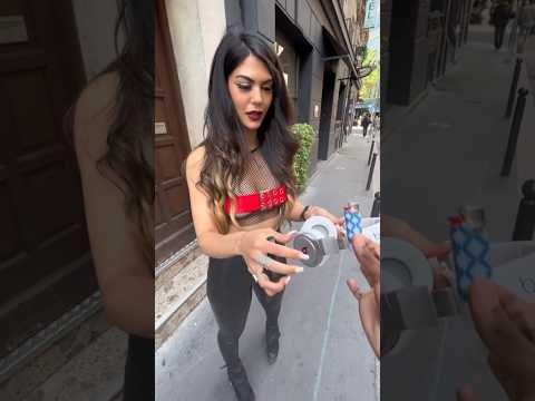 ÉCHANGE MAGIQUE #foryou #viral #follow #drole #funnyvideo #challenge #argent #défis #paris