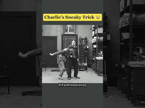 Charlie Chaplin’s Sneaky Workplace Prank 😂 #charliechaplin #comedyshorts #funnyvideos