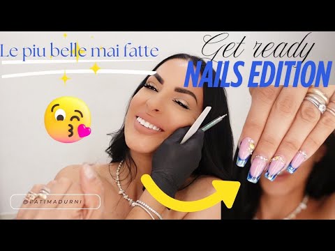 💅GET READY NAILS EDITION💅 CON UNA TECNICA PARTICOLARE E FACILE. LE PIU BELLE MAI FATTE