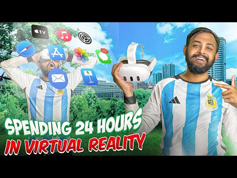 Spending 24 Hours In Virtual Realityđ˛Complete āĻāĻŋ āĻāϰāϤ⧠āĻĒāĻžāϰāĻŦā§ āĻāĻŽāĻŋđ¤??