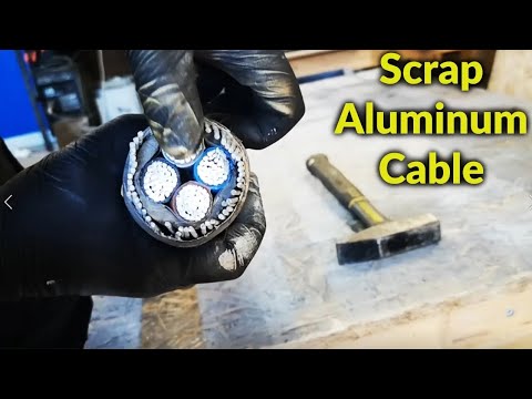 Turning Aluminum Wire into a Usable Metal Hammer