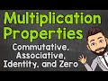 Exploring Multiplication Properties: Commutative, Associative, Identity, and Zero