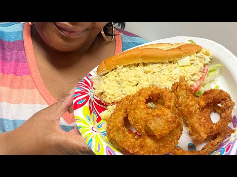 Let’s Make Chicken Salad, Peach Tea and Onion Rings