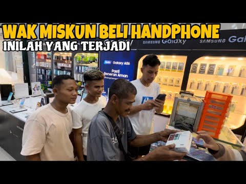 Wak Miskun Preman Kampung Beli Hp Baru!