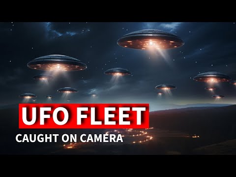 MASSIVE FLEET OF UFO'S FILMED ON ELECTION DAY