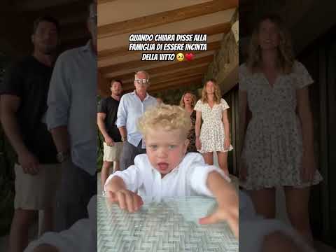 Chiara Ferragni svela alla famiglia di essere incinta! 🥺♥️