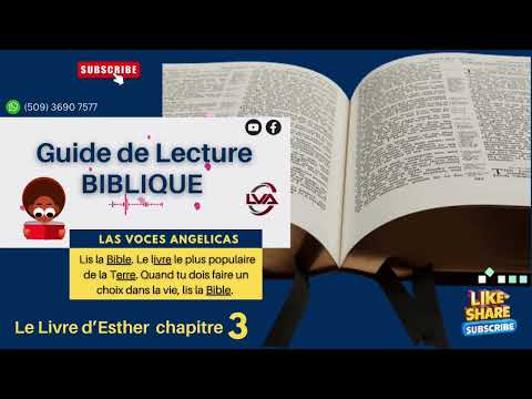 Le Livre d'Esther chapitre 3 | Lva