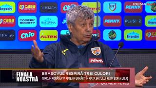 Lucescu s-a enervat la conferință: "Ce întrebare e asta? Și Gică Hagi a dat gol de la 70 de metri"