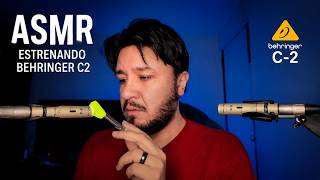 ASMR  Estrenando los behringer c2 de oreja a oreja